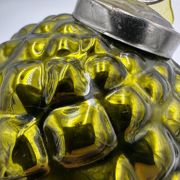 6" Kugel Style Green Pinecone Mercury Glass Christmas Ornament - Picture 10 of 13